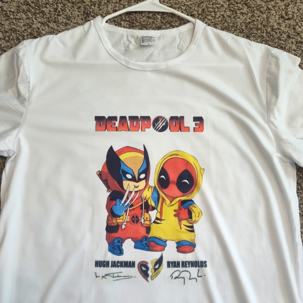 Custom Deadpool Wolverine Deadpool 3 shirt